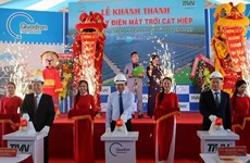 First solar power plant in Binh Dinh inaugurated