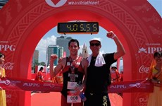 Australian triathlete triumphs at IPPGroup Challenge Vietnam 