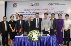 Hanoi Oncology Hospital signs deal with Korean partners