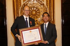 Friendship Order bestowed upon German Ambassador to Vietnam