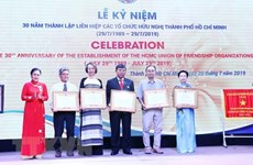 HCM City Union of Friendship Organisations marks 30th anniversary 