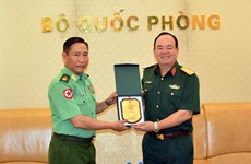 Vietnam, Myanmar look to boost defence ties 