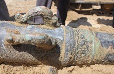 Old cannon found in Da Nang originates from Netherlands: scientists