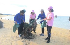 Quang Binh youths join efforts to protect environment