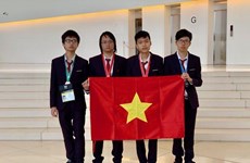 Vietnam ranks fourth at Int’l Informatics Olympiad 2019