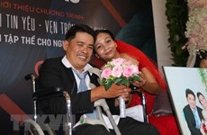 Mass wedding held for couples with disabilities in HCM City