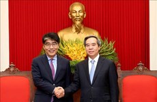Party official receives ILO Country Director 