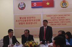 DPRK trade union delegation visits Ha Nam