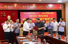 Hai Duong province boosts cooperation with neighbouring Bac Giang