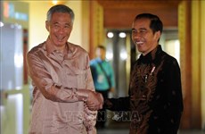 Indonesian President visits Singapore 