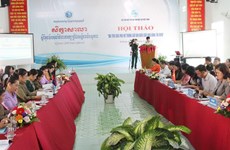 Workshop highlights women’s role in Vietnam-Cambodia border protection