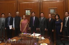 Party delegation pays working visit in India