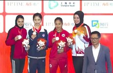 Vietnam win gold at World Wushu Champs in Shanghai