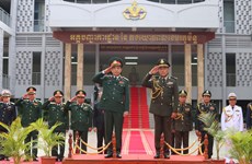 High-level military delegation wraps up visit to Cambodia