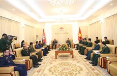 Cambodian air force commander welcomed in Hanoi 