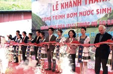 German-funded project brings water to residents in Dong Van Karst Plateau