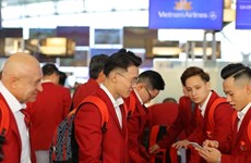 Vietnam’s sporting delegation leave for SEA Games 30