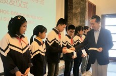 Chinese Embassy grants scholarships to students