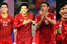 Four Vietnamese footballers named in Best 11 of SEA Games 30