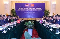 Joint working group on Vietnam-Cambodia border gates meets