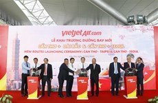Vietjet Air launches new routes linking Can Tho with Taiwan, RoK