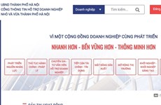 Portal to support SMEs in Hanoi launched
