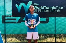 Vietnamese player finishes second at ITF U18 tournament