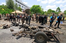Bombings injure 18 people in southern Thailand