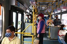 Hanoi cuts 80 percent of bus trips over COVID-19 fears