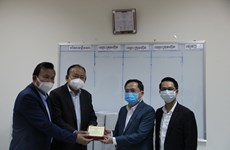 Vietnamese companies supporting Cambodia in fighting COVID-19
