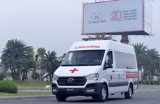 Ten ambulances delivered to help COVID-19 prevention efforts
