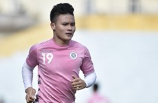Midfielder Quang Hai named among leading freekick takers during AFC Cup 2019