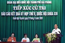 Prime Minister meets voters in Hai Phong 