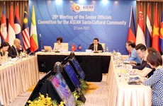 Senior officials for ASEAN Socio-Cultural Community meet online