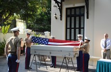 Repatriation ceremony of US servicemen’s remains takes place in Hanoi