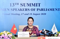 NA Chairwoman Nguyen Thi Kim Ngan attends 13th summit of world’s NA female heads