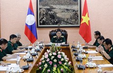 Vietnam, Laos seek to further boost defence cooperation