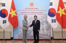 Deputy PM, FM Minh holds talks with RoK FM