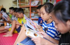 Summer libraries welcome 7,000 children in Nghe An