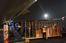 Vietjet offer free transport of relief aid to central region