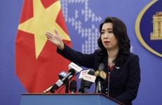 Spokeswoman: Countries call for sustainable peace in East Sea
