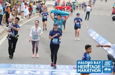 Halong Bay International Heritage Marathon kicks off  