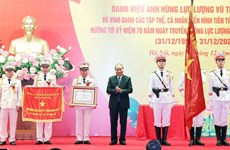 Investigation Security Agency awarded Hero of People’s Armed Forces title
