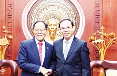 HCM City’s leaders welcome new Korean Ambassador to Vietnam