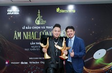 Singer Tung Duong dominates 2021 Devotion Music Awards