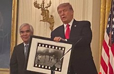 Photographer behind ‘napalm girl’ photo awarded US’s National Medal of Arts  