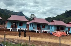 Houses presented to landslide-affected people in Quang Nam