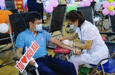 Voluntary blood donation event held in Dien Bien province