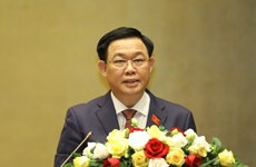 Cambodia’s Acting Senate President congratulates Vietnam’s newly-elected NA Chairman
