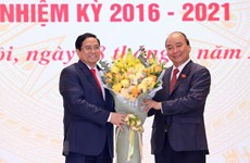 Ceremony held for handover of duty to new Prime Minister